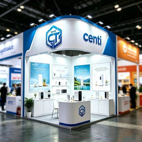 Centi scent diffuser exhibition booth, Saigon Exhibition & Convention Center（SECC）, Ho Chi Minh City, Vietnam, 2024 .7 . 25 –7 . 27